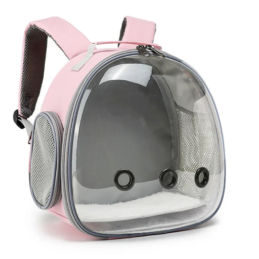 Transparent Pet Backpack Carrier for Small Animals